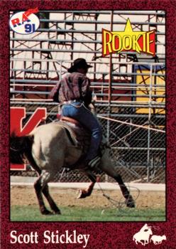 1991 Rodeo America Set B #81 Scott Stickley Front